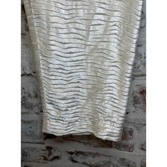 Vintage Giorgio Armani Vestimenta Spa silk blend Textured Trousers size 42 - Picture 8 of 9